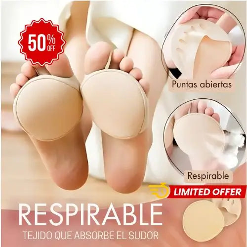 Paso Suave Almohadillas Para Pies 3x1