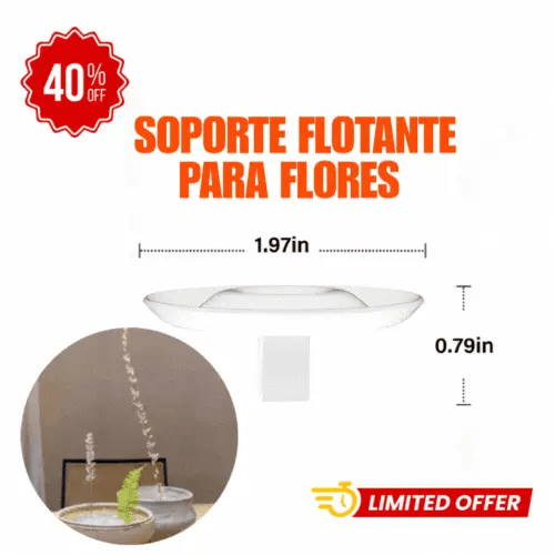 2x1 ZenFloat Vase - Arreglo FLoral Flotante PROMO