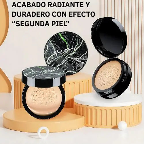 Base Moisture Cushion - Alta Cobertura Fresca y Ligera
