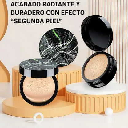 Base Moisture Cushion - Alta Cobertura Fresca y Ligera