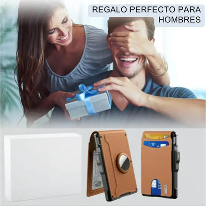TrackWallet AirTag - Una billetera inteligente y minimalista