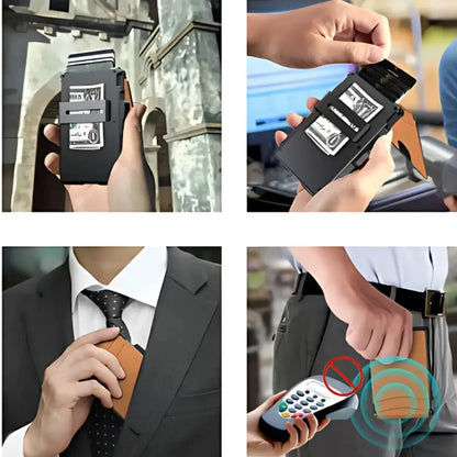 TrackWallet AirTag - Una billetera inteligente y minimalista