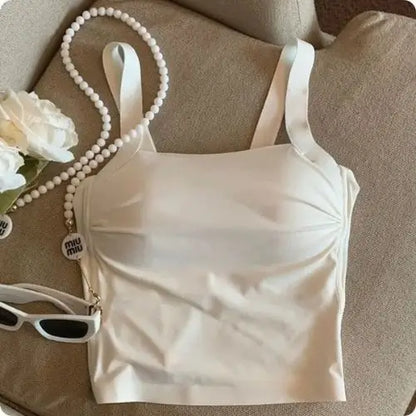 Confort Frescura & Estilo 2en1 -Blusa Sujetador (Brasier Integrado)