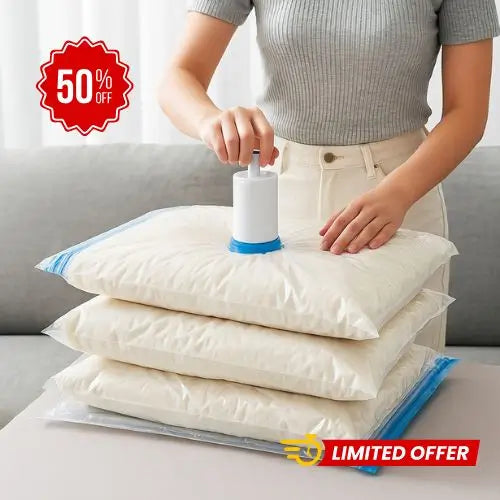 Pack x9 Espacio Extra - Reutilizables, Resistentes y Fáciles de Guardar