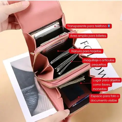 Bolso Smart Touch 3 en 1 – Seguridad y Moda en un Solo Accesorio