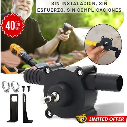 PowerFlujo 360 – Tu herramienta portátil para mover líquidos donde quieras