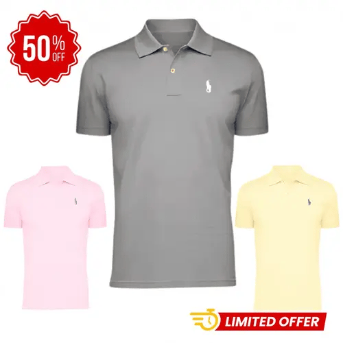 Camiseta Tipo Polo Calidad Premium👕