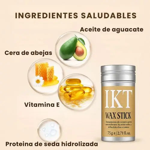 Cera Para Cabello En Barra Antifrizz – Suavidad Natural al Instante