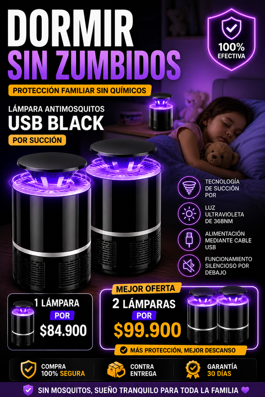 Lampara Electrica Anti Mosquitos