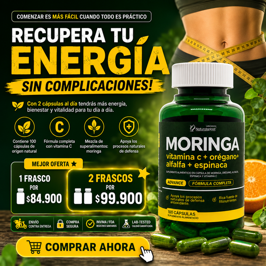 Capsulas de Moringa