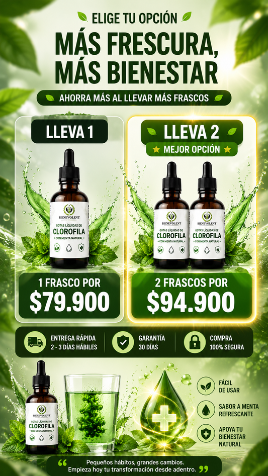 Gotas de Clorofila