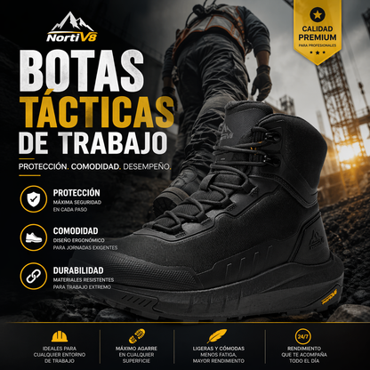 Botas Tácticas de Trabajo V8