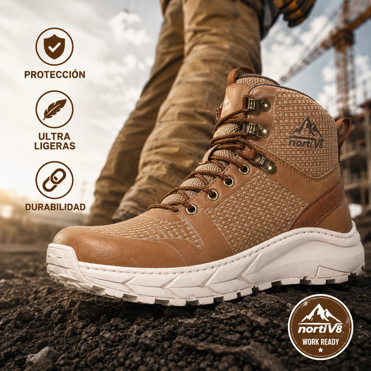 Botas Tácticas de Trabajo V8