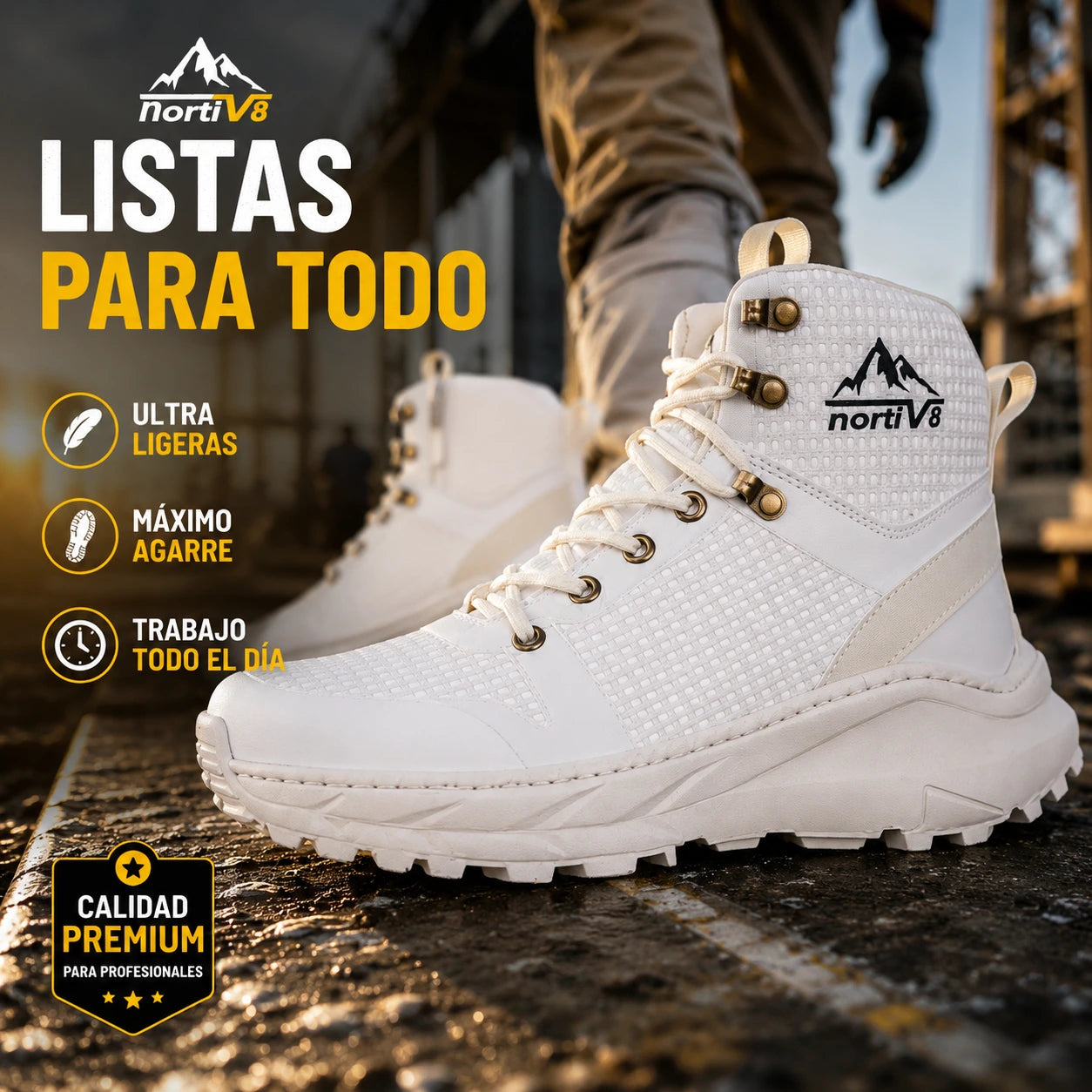 Botas Tácticas de Trabajo V8