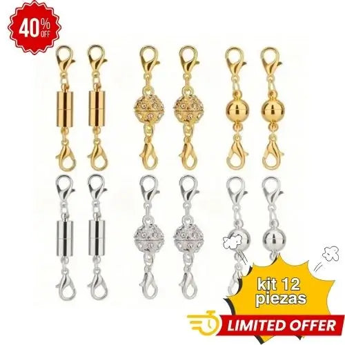 Broche Express – Colócalo en un clic - Kit de 12 piezas