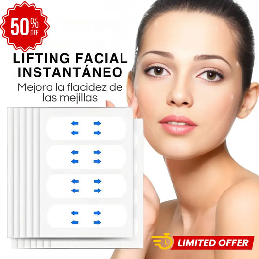 Face Lifter Tape - Efecto lifting Rejuvenece tu piel con un toque invisible