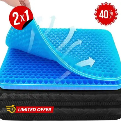 2x1 Confort en Gel  Flexible Transpirable