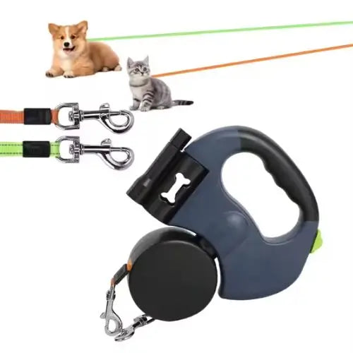 Correa Anti-Enredos para Dos Perros