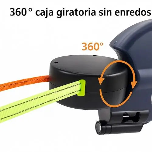 Correa Anti-Enredos para Dos Perros
