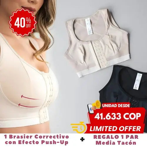 Brasier Correctivo con Efecto Push-Up