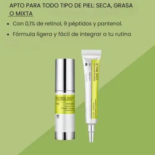 Esencia Radiante con Retinol y Niacinamida – Cuidado Avanzado