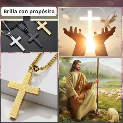 Fuerza Interior - Cruz con Oración Padre Nuestro