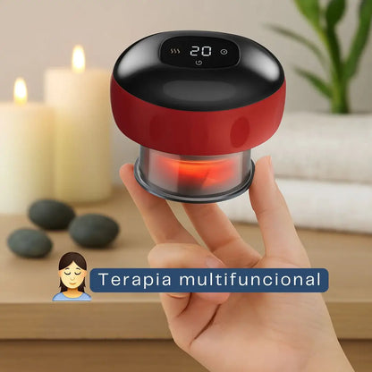 Cupping Portátil – Masajeador de Succión y Calor