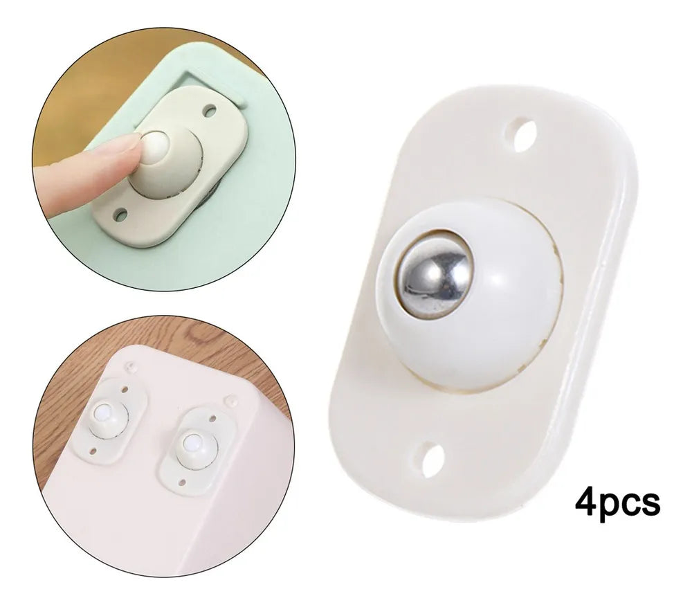 Juego de ruedas giratorias de 360° PACK X4
