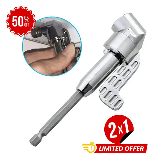 Destornillador angular de 105° Multiuso 2x1