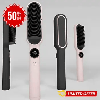 Cepillo Iónico Alisador 3 en 1