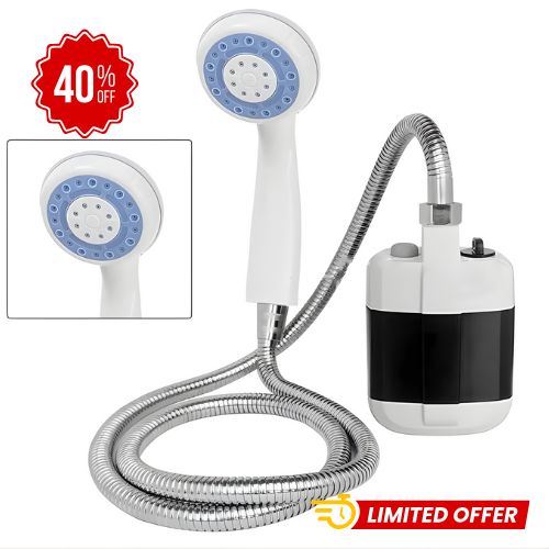 Ducha Portátil Recargable Viajera Plus