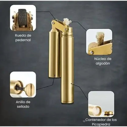 Encendedor Elegante de Cobre