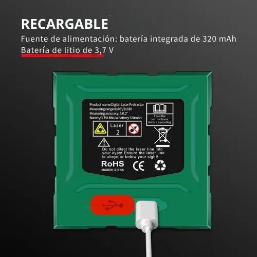 Nuevo Estabilizador de Angulo con Lazer