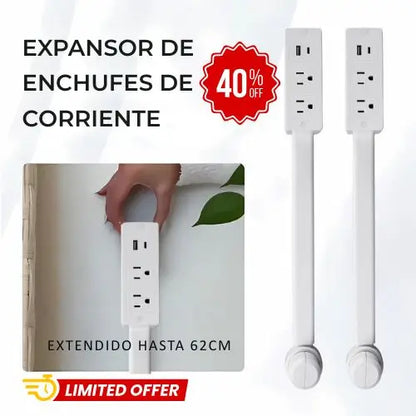 ConectaFácil – Extensión Giratoria Premium 360