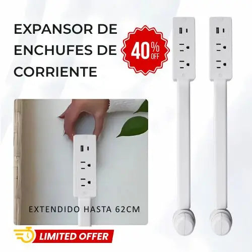 ConectaFácil – Extensión Giratoria Premium 360