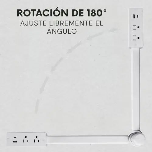 ConectaFácil – Extensión Giratoria Premium 360