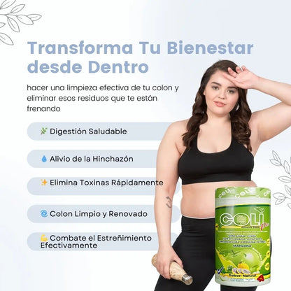 Fibra coli plus Digestión Radiante y Equilibrio Interno