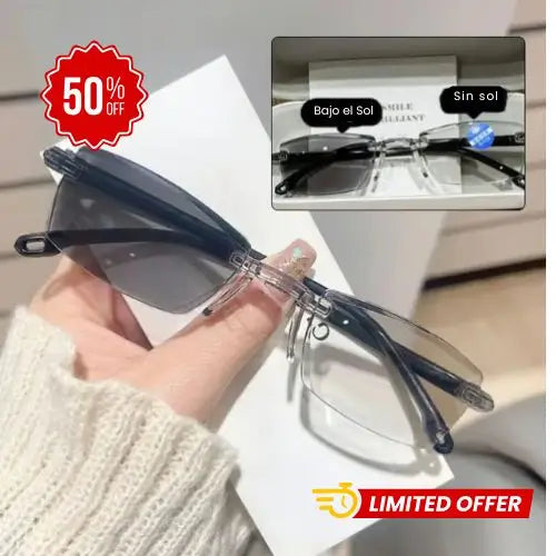 Gafas TR90 Fotocromáticas Con Estuche