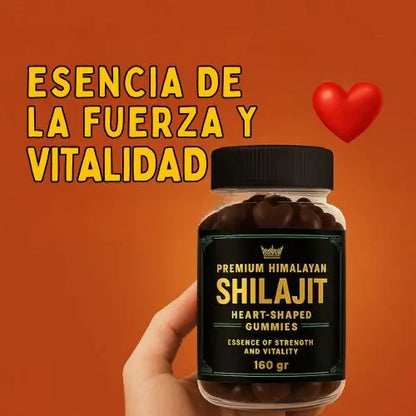 2x1 Gomitas de Shilajit™ Natural que te acompañan cuando MÁS lo necesitas