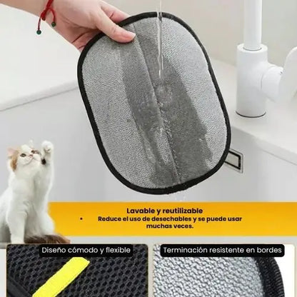 2x1 Guante Removedor de Pelos ElectroEstático