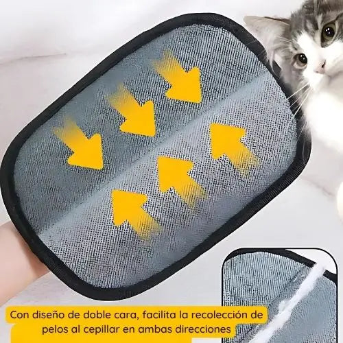 2x1 Guante Removedor de Pelos ElectroEstático