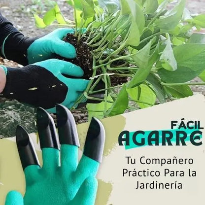 2x1 Guantes EasyGarden Con Garra Para Jardinería