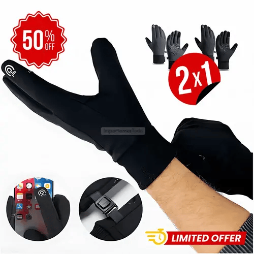 Guantes SmartWarm -  Impermeables Multifuncionales de Alta Calidad 2x1