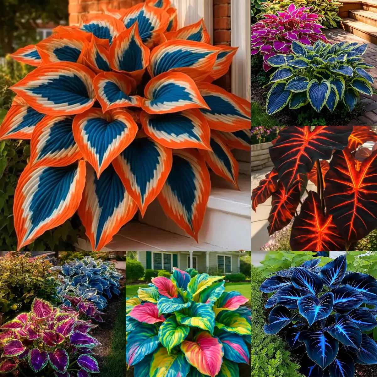 Semillas Hosta de Colores Vibrantes