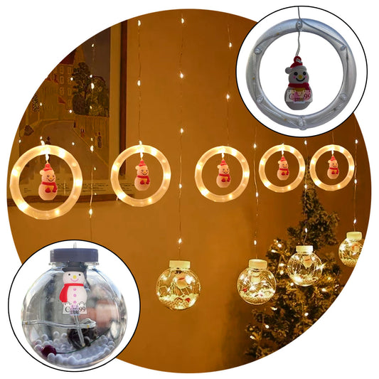 MagicOrbs - Cortina de Navidad LED