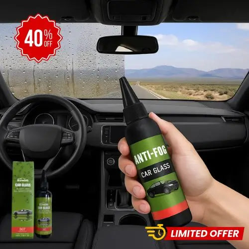 ClearFast Glass - Limpiador de Vidrios Carro Antiempañante