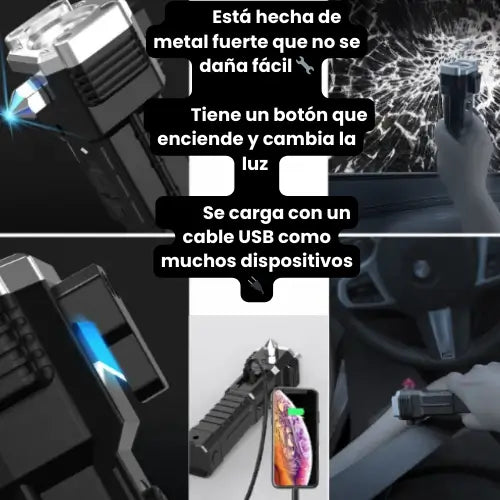Linterna Grande  LED Alto Alcance