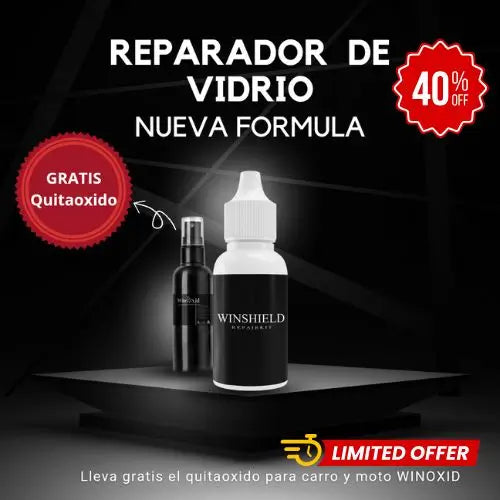 NanoFix Cristales - Incluye removedor de óxido GRATIS