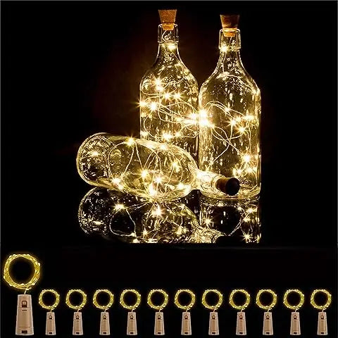 TinySpark Decor - Luces LED tipo corcho