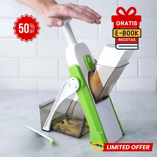 Mandolina Corte Seguro Pro - Picador Multifuncional